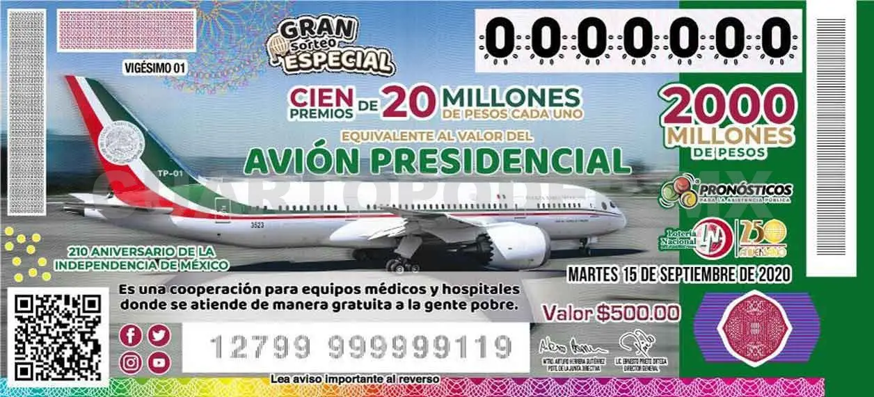 Avión presidencial sí se rifará: AMLO