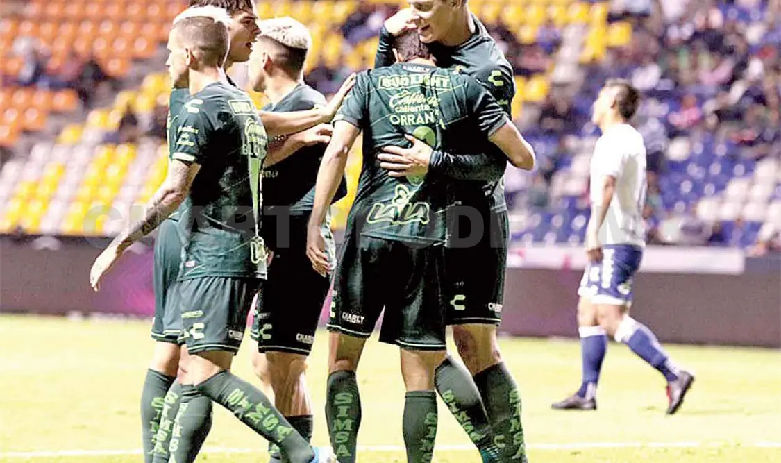 Sufrido empate entre Puebla y Santos Laguna