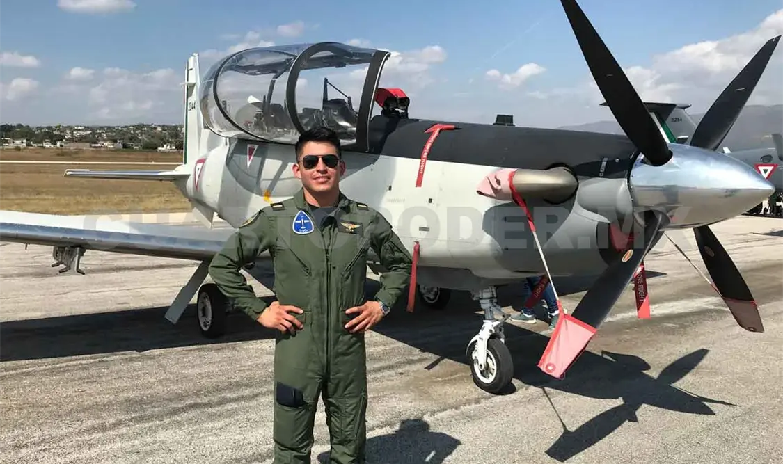 Luis Mario, el piloto que da la vida por la nación