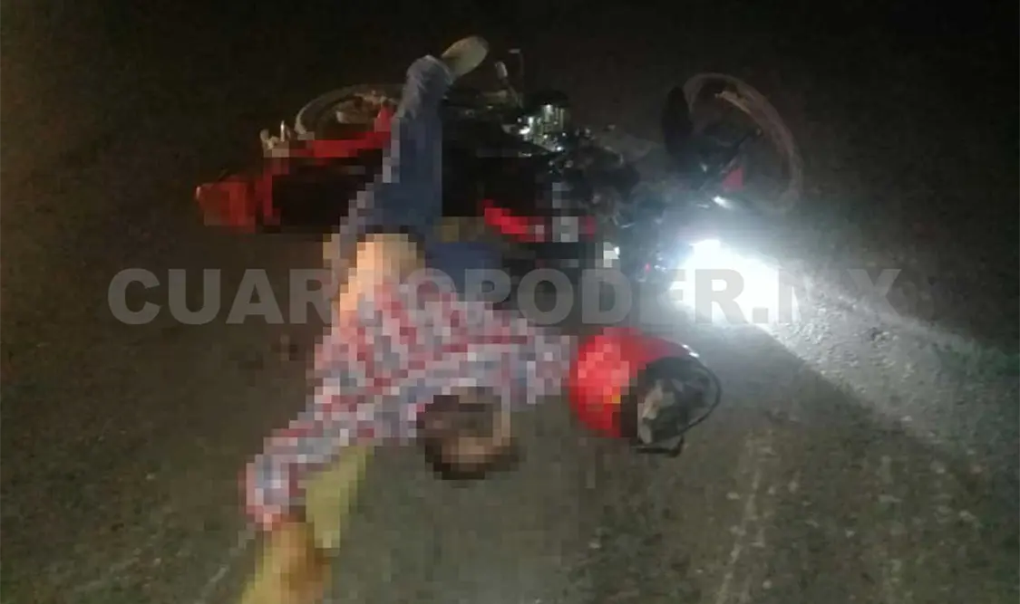 Tres heridos en choquede dos motocicletas