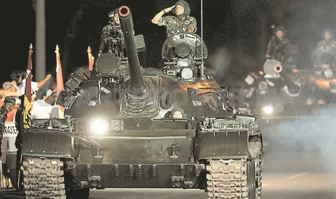 Un tanque ruso, que desfiló en Managua en 2016, es parte de un negocio por 80 mdd por la venta de 50 unidades de ese tipo de Rusia a Nicaragua. El Universal