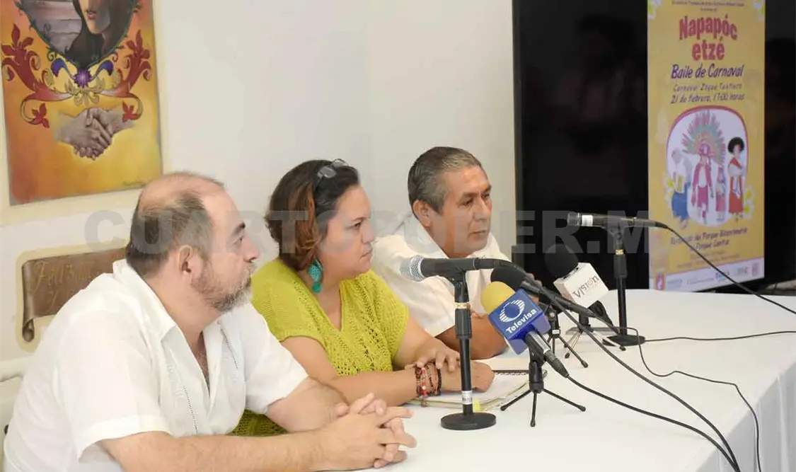 Invitan a disfrutar del Carnaval Zoque Tuxtleco