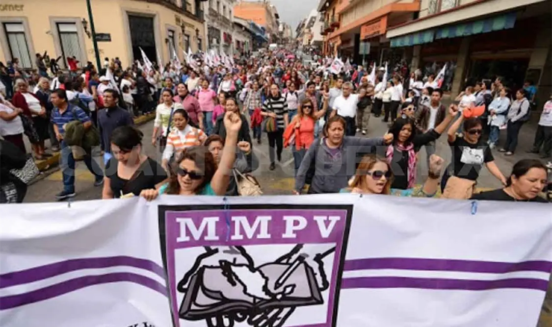 Denuncian fraude a magisterio en Veracruz