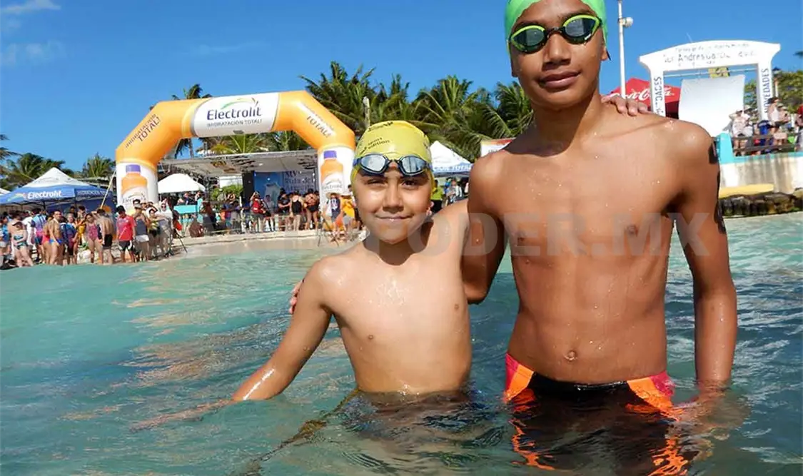 A conquistar el arrecife en Puerto Morelos