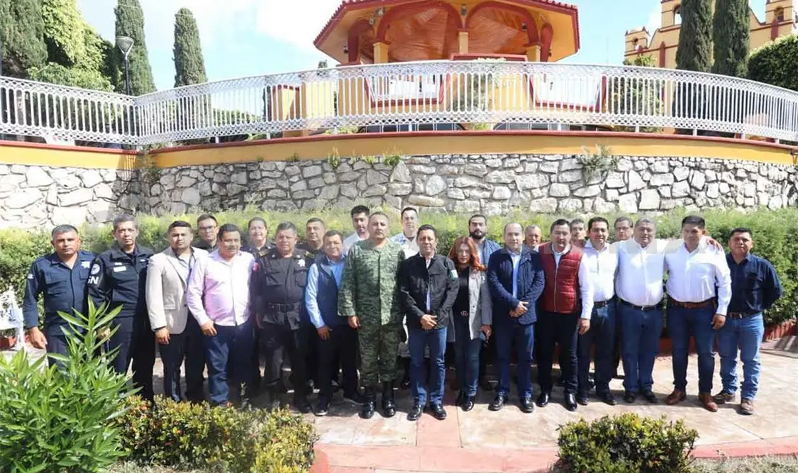 Encabeza Mesa de Seguridad Regional en La Trinitaria