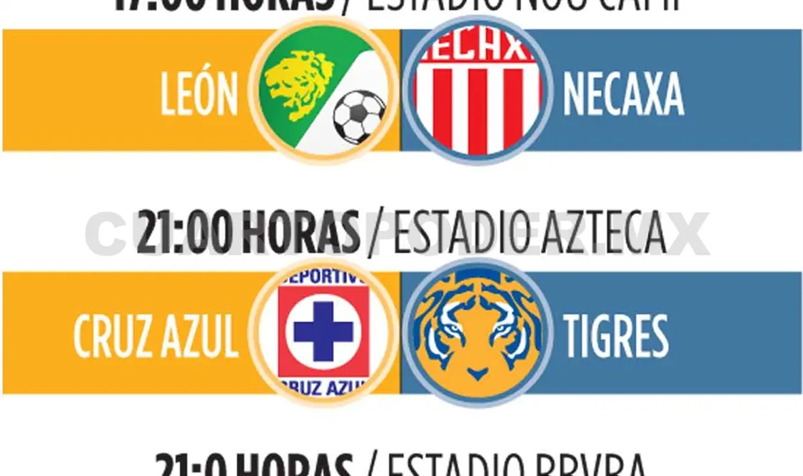 León y Necaxa levantan el telón