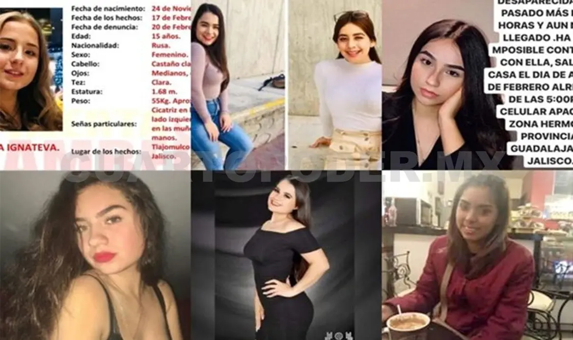 La Fiscalía de Jalisco solicitó apoyo para localizar a las adolescentes. Twitter