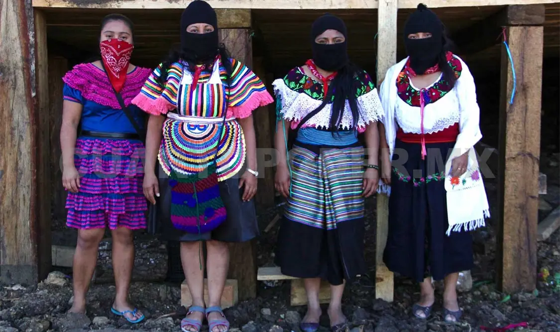 El sueño de un mundo sin feminicidios ni mujeres desaparecidas es posible, señalan zapatistas. Diego Pérez / CP