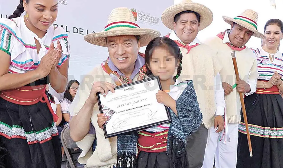 Desde Chanal, Rutilio Escandón convoca a pacto por la paz