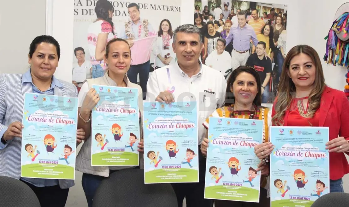 Convocan a participar en concurso de dibujo infantil