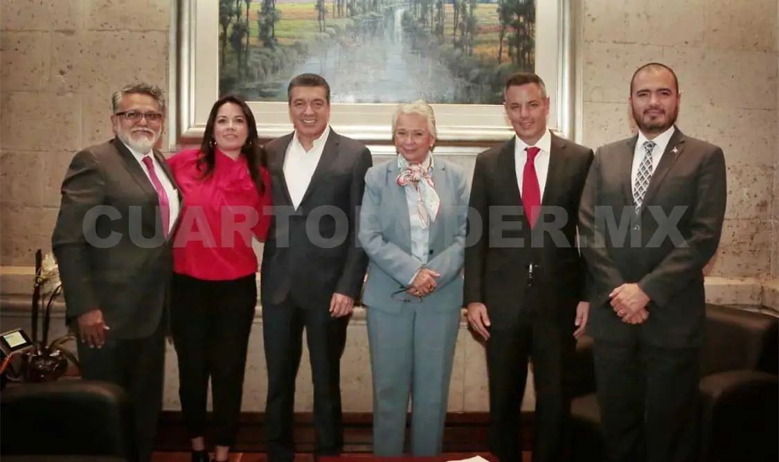 Asiste REC a reunión con titular de Segob