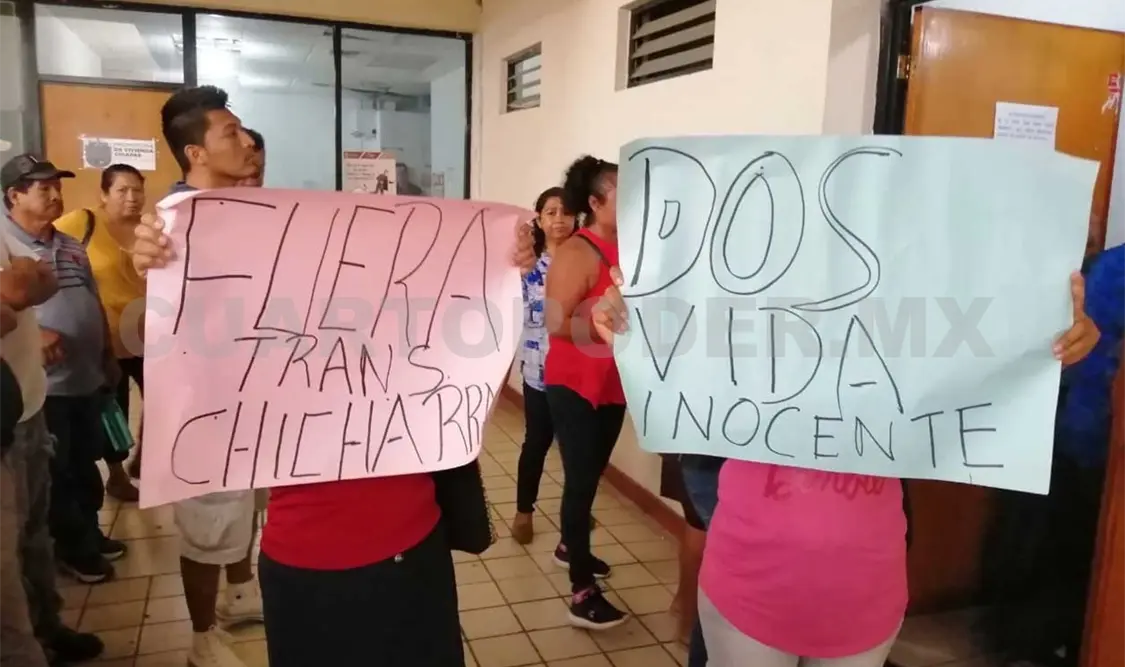Protestan por pésimo servicio de transporte