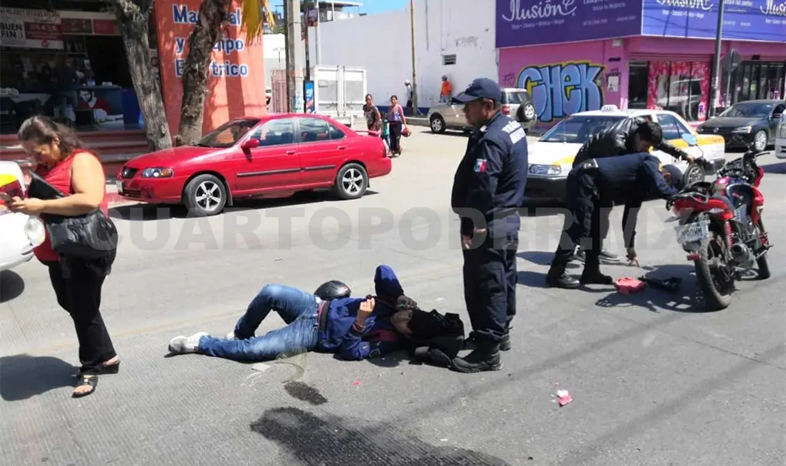 Motociclistas arrollados por auto “fantasma”
