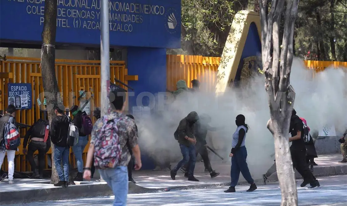 Condenan toma de CCH Azcapotzalco