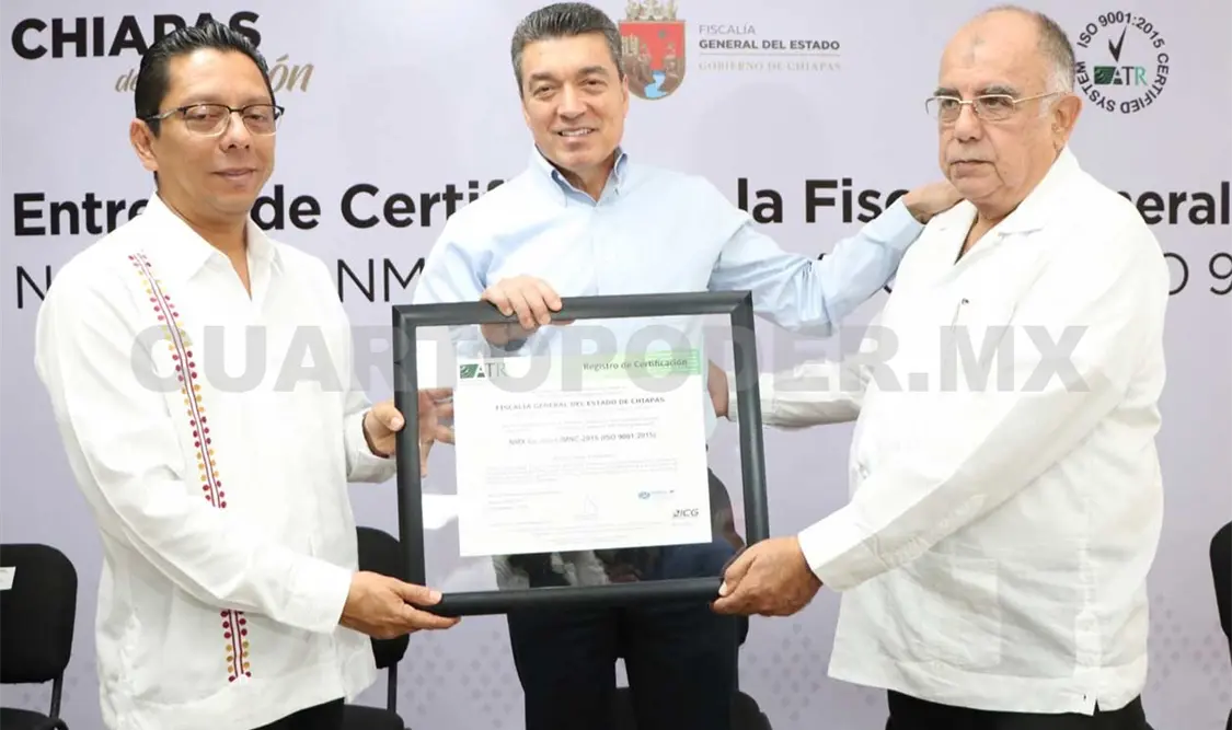 Atestigua REC Certificación de la Norma ISO-9001:2015