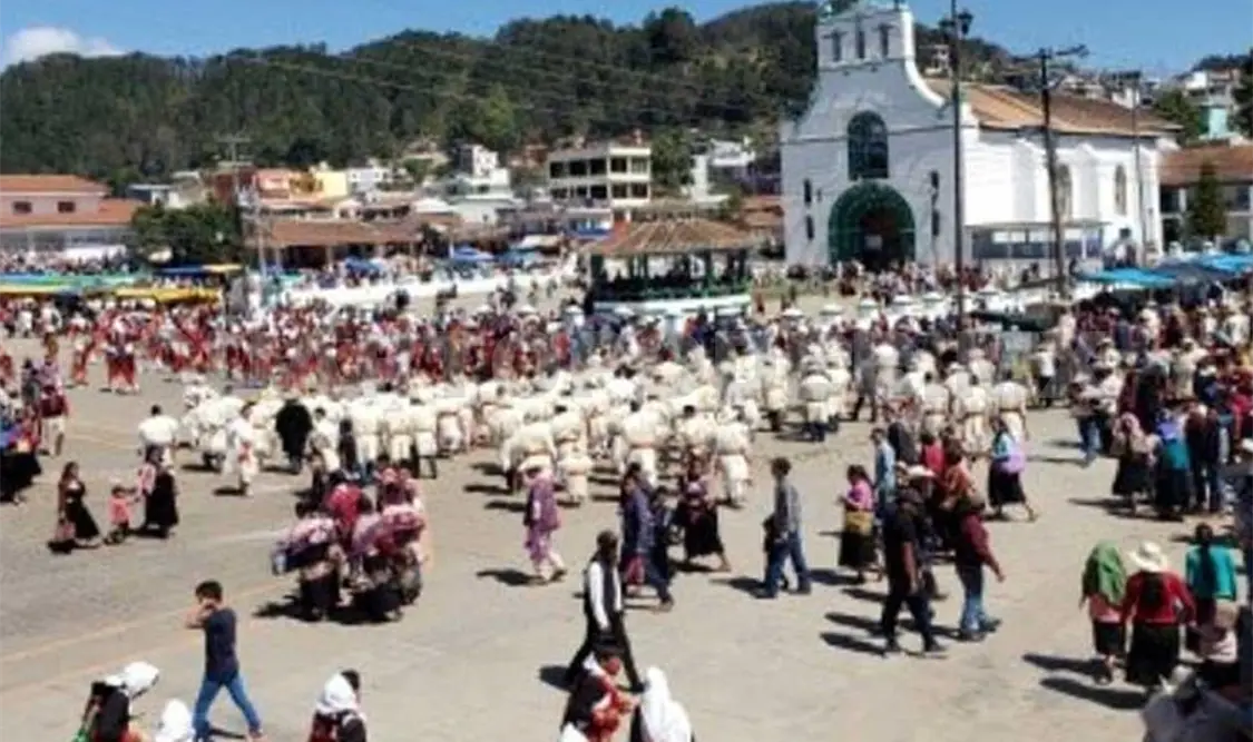 Transcurre en paz carnaval de Chamula