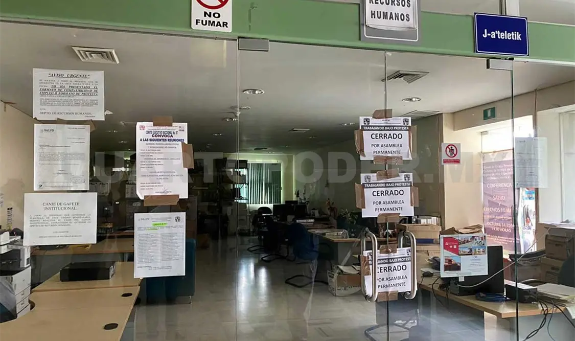 Trabajan bajo protesta en Ciudad Salud y Pediátrico