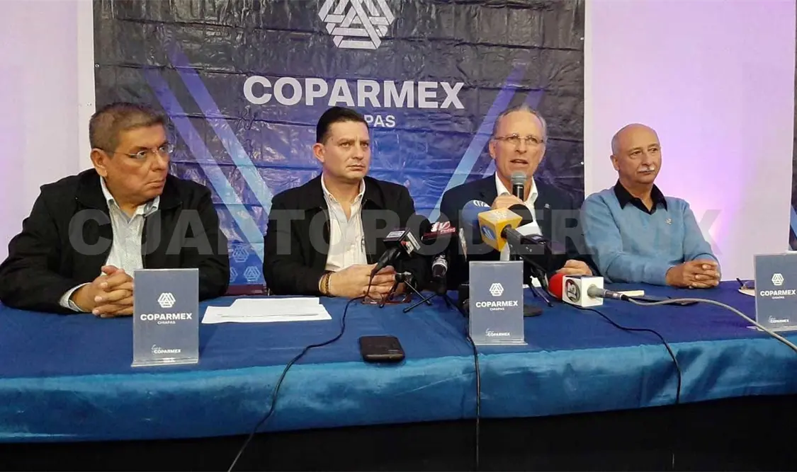 Chiapas está en recesión económica: Coparmex