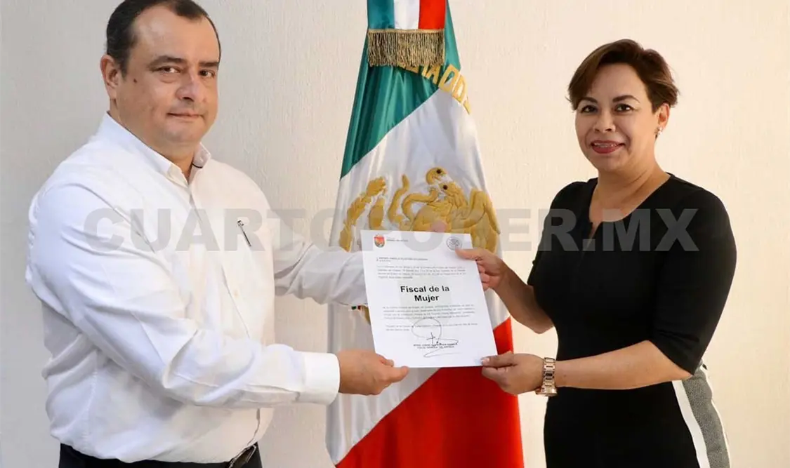 Nombran a Xóchitl Villatoro como fiscal de la Mujer