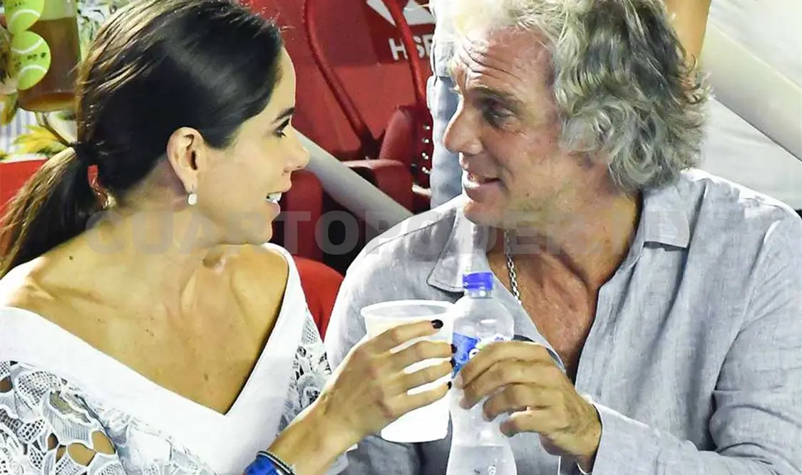 Captan a Paola Rojas con Marcelo Imposti