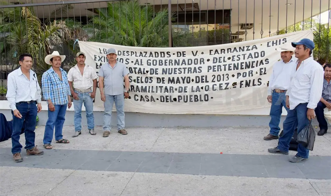 Desplazados piden no ser abandonados