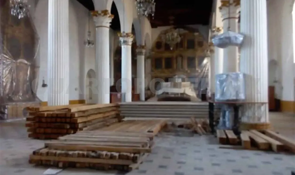 Reiniciarán reconstrucción en templos de San Cristóbal