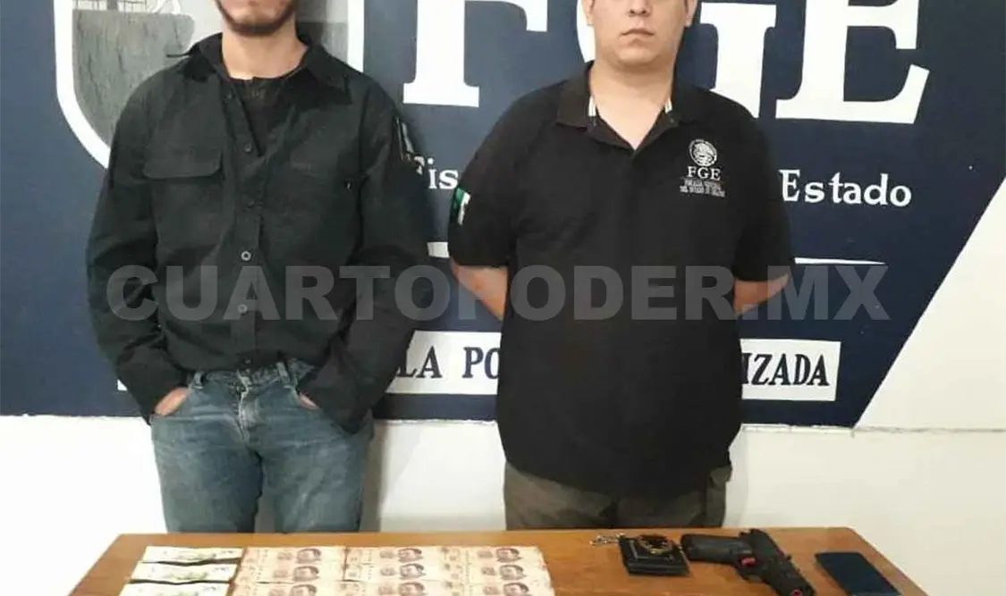 Detenidos por extorsión y usurpación de funciones