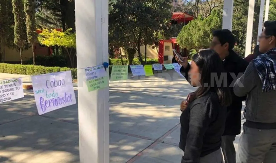 La Dirección General del Colegio de Bachilleres del Estado de Oaxaca recibió las denuncias de acoso y violencia de género de tipo sexual en cuatro de sus planteles. Agencias