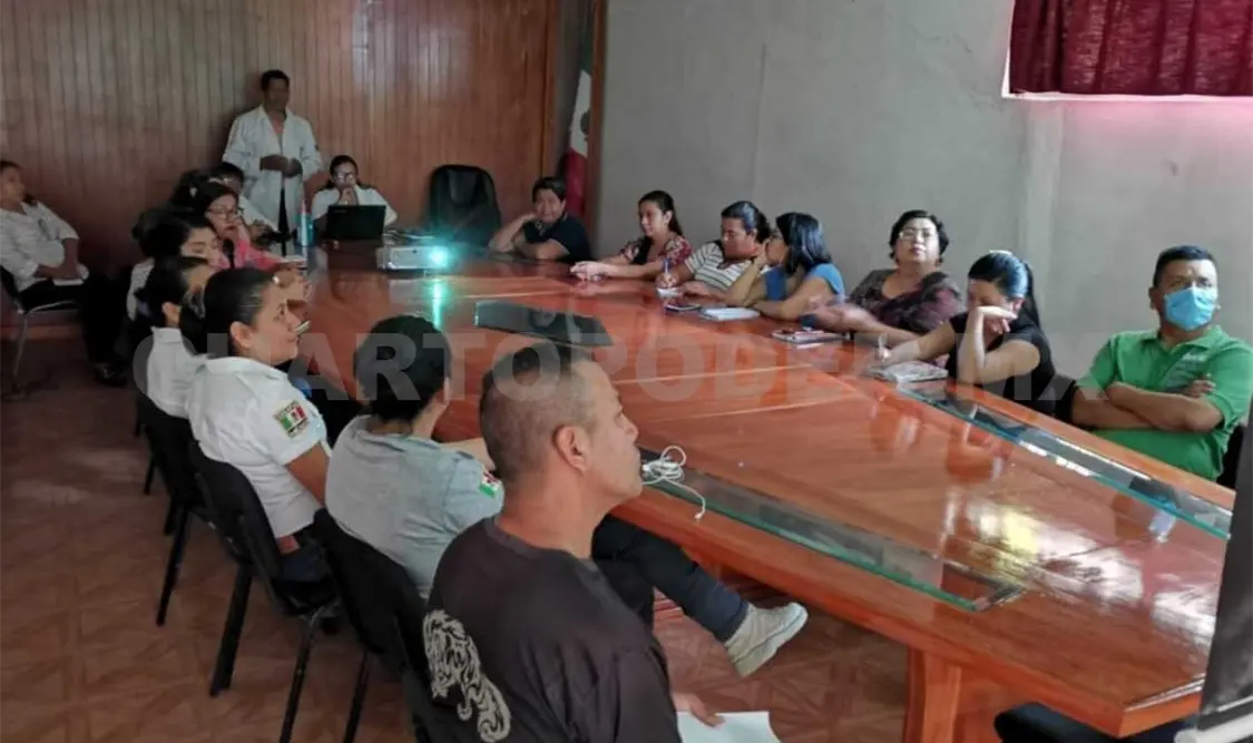 Se manejó el lavado correcto de manos y se invitó a replicar la información en sus hogares. Cortesía