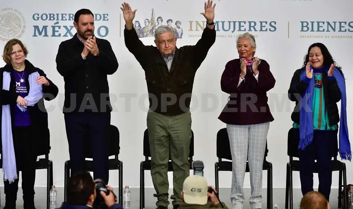 Violencia contra mujeres, incompatible con 4T: AMLO
