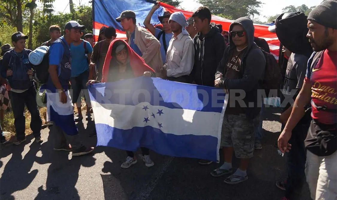 Parte nueva caravana de Honduras