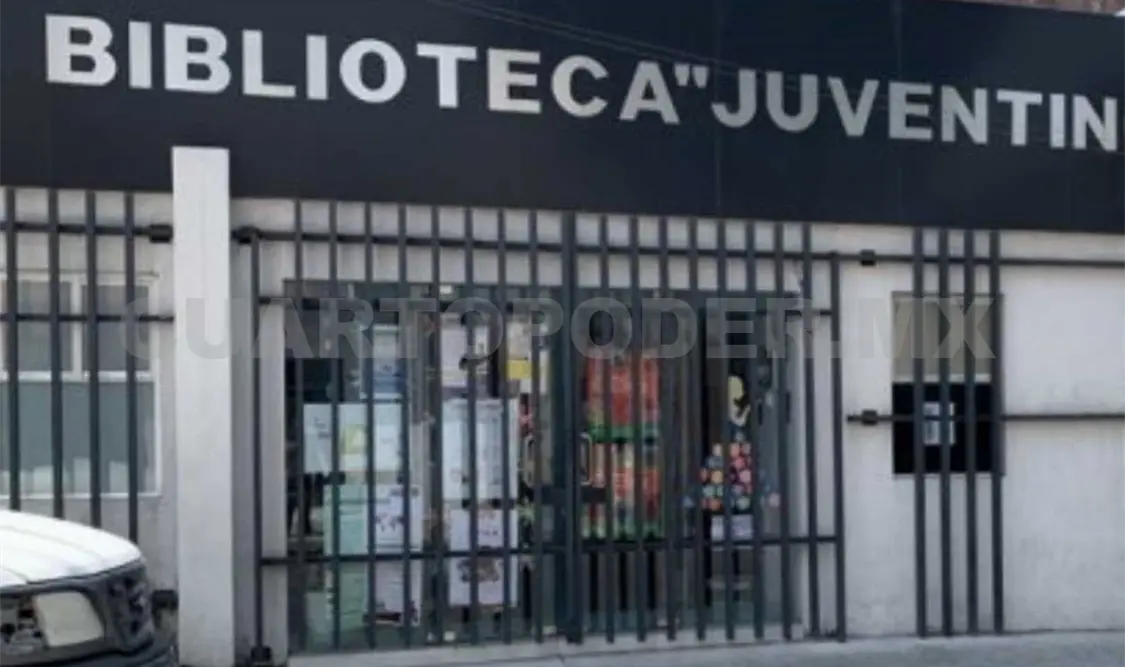 La biblioteca Juventino Rosas. Cortesía