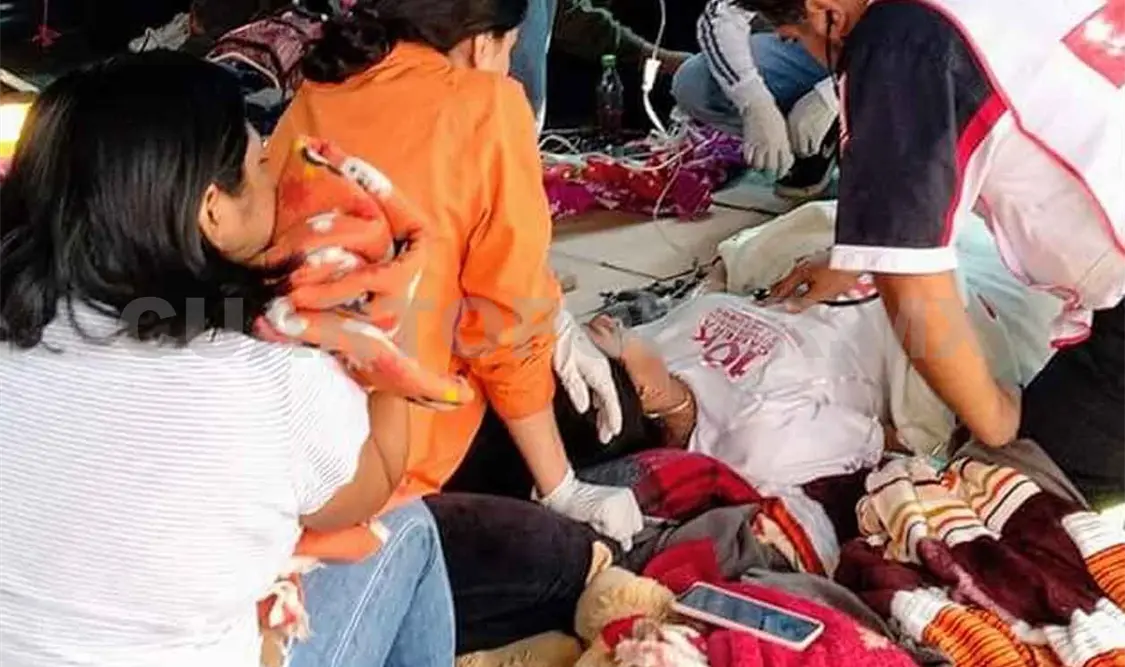 Aspirante en huelga cae en cuadro de hipoglucemia