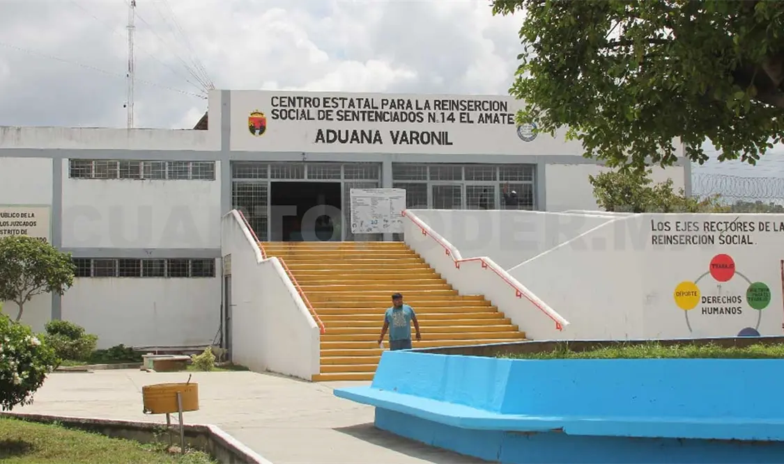 El Amate es el centro de detención con mayor número de prisioneros. Cortesía