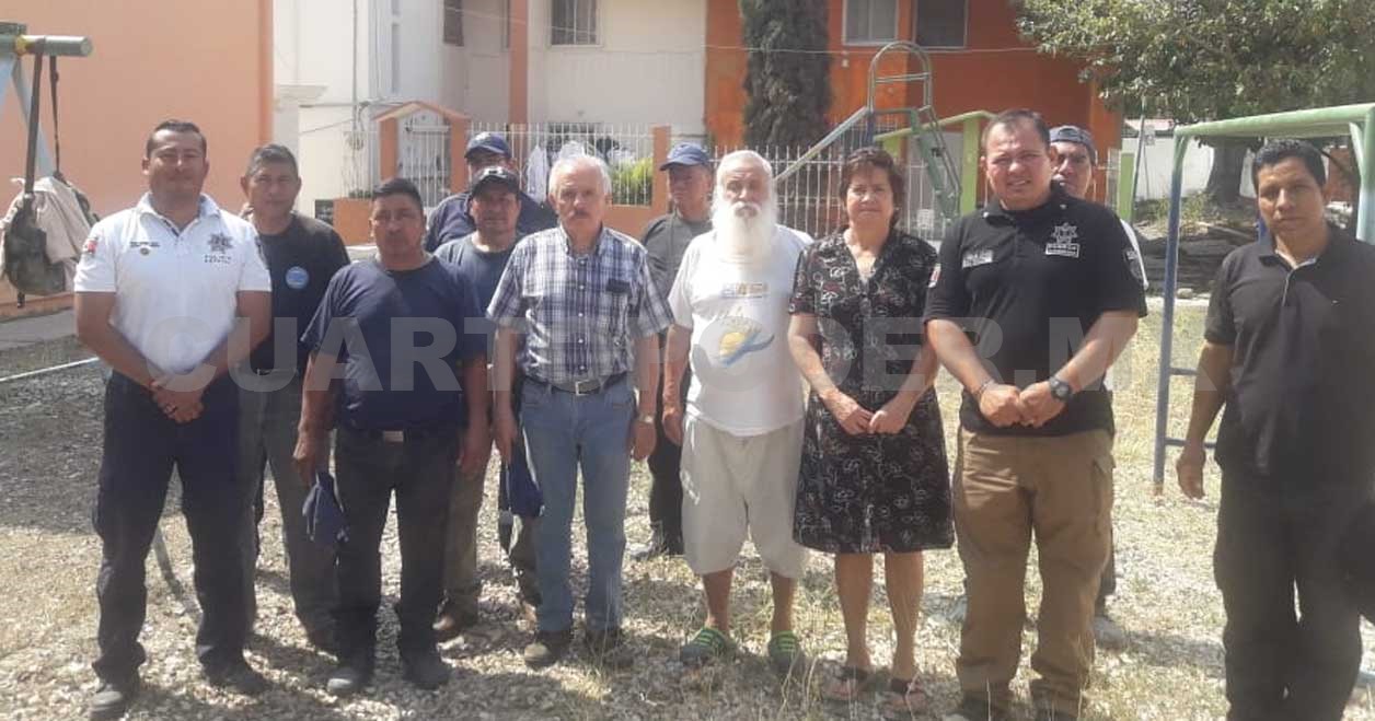 El programa de recuperación de espacios públicos se realizó en la colonia Fovisste II, Jardín Corona. CP