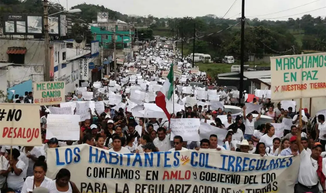 Más de cinco mil personas en riesgo de ser desalojadas