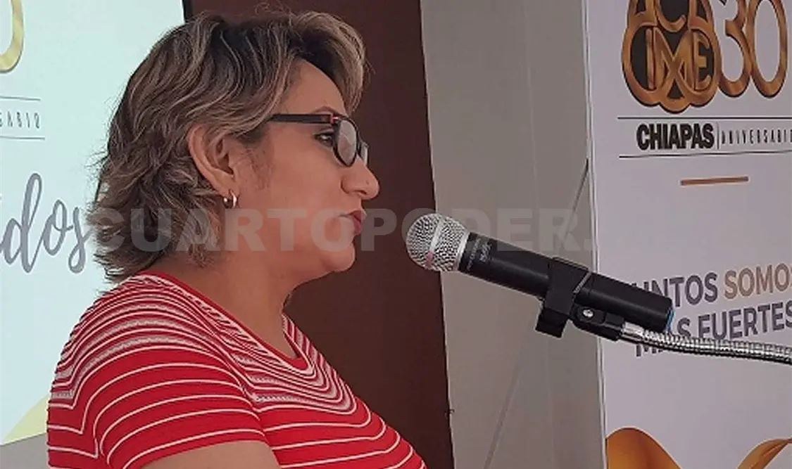 La presidenta del CIME, Adriana Rodríguez Bucio, expone que estos fallos impactan a las empresas. CP