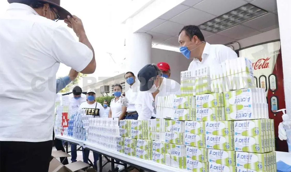 Ayuntamiento y Distrito de Salud realizan brigada casa por casa