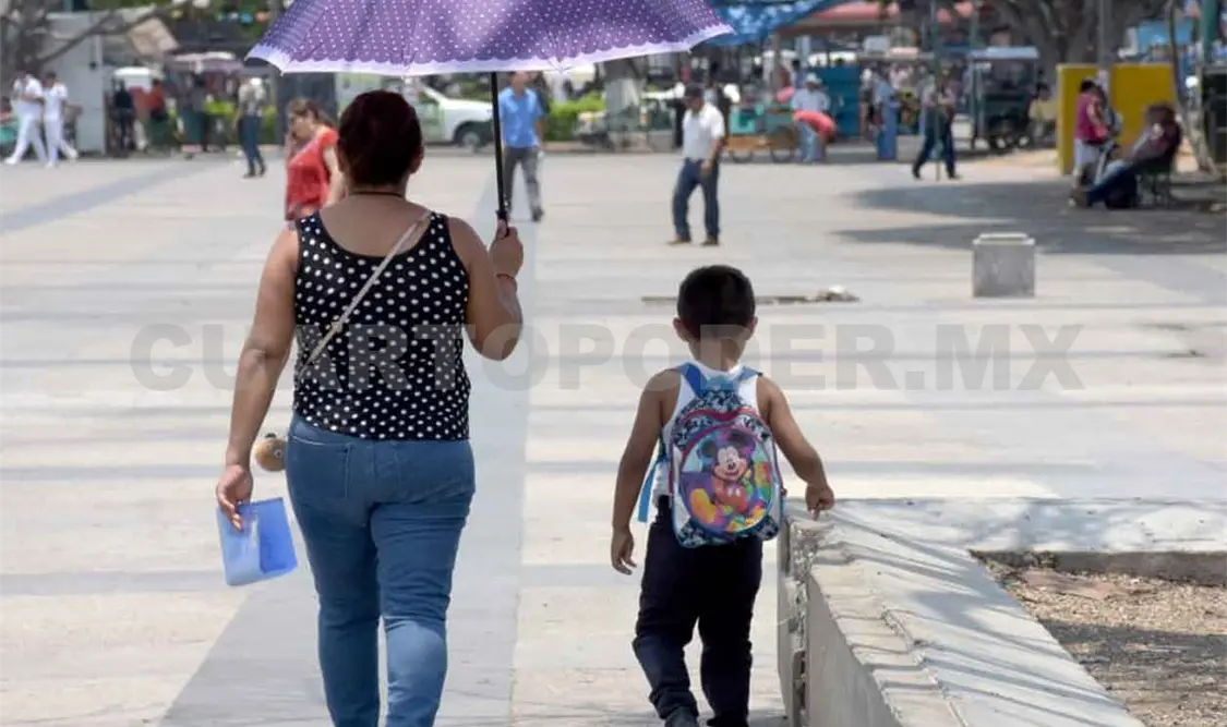 En abril, termómetro puede superar los 44°C