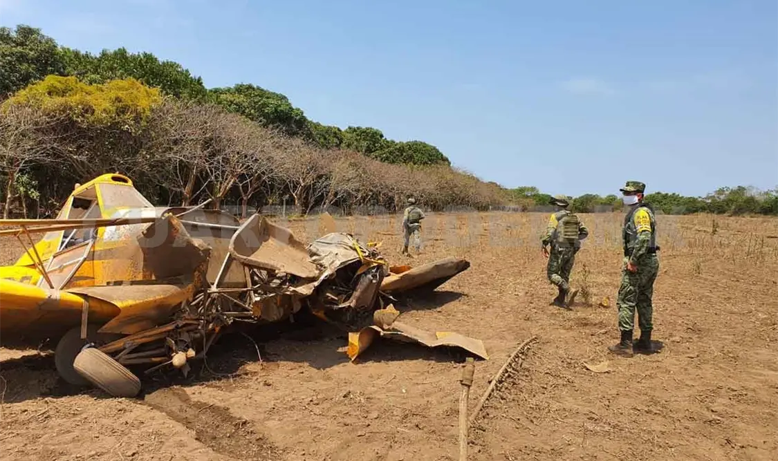 Se desploma avioneta; el piloto resulta ileso
