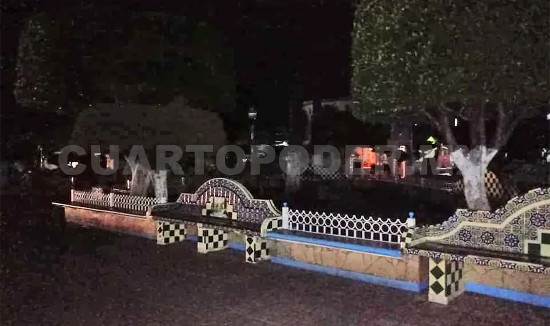 Apagan la luz para que nadie salga de casa