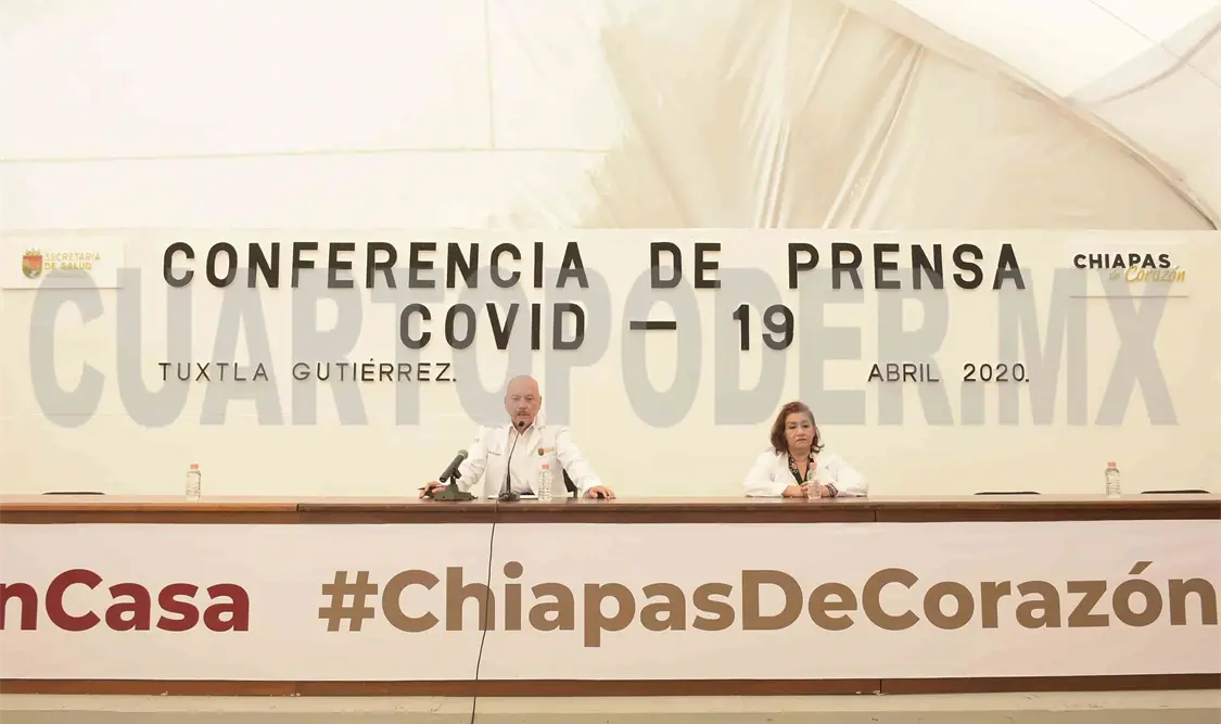 José Manuel Cruz Castellanos, reiteró el llamado a la población a quedarse en casa para frenar el contagio del virus. Guillermo Ramos / CP
