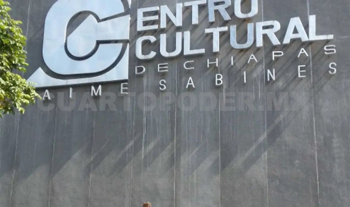 Fachada del Centro Cultural de Chiapas Jaime Sabines. Cortesía
