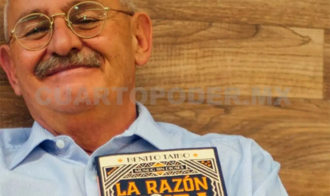 El escritor Benito Taibo presentó su nueva novela. Cortesía