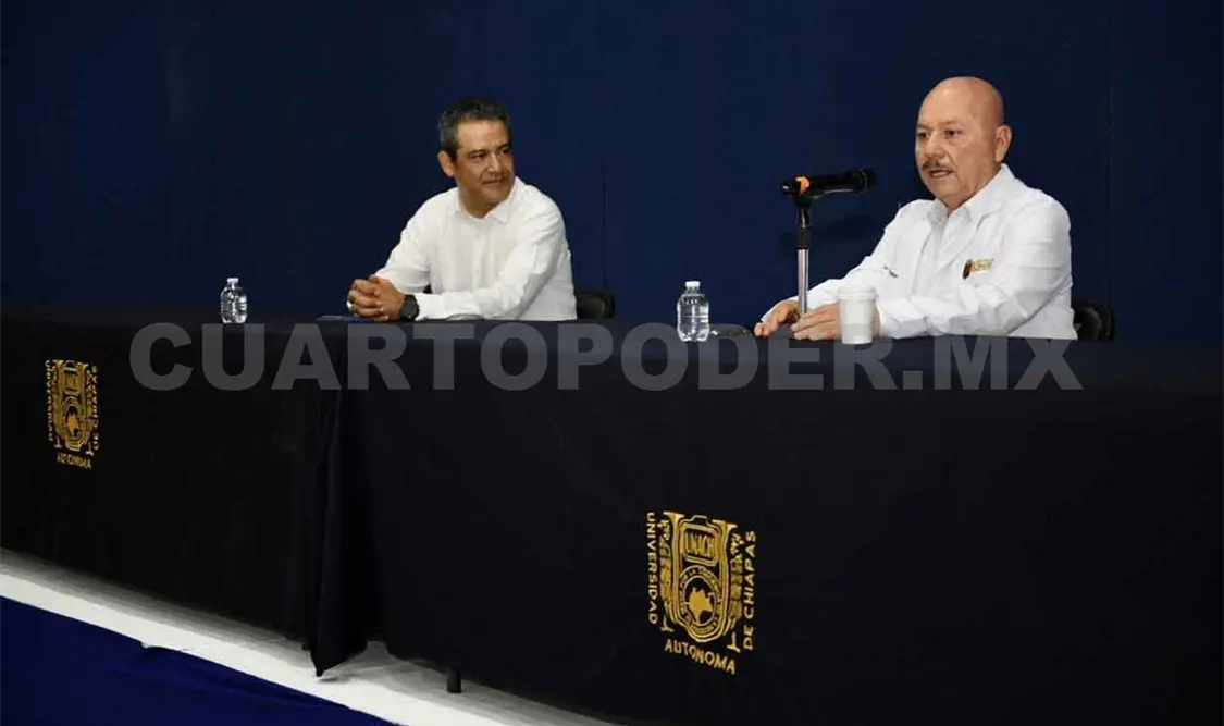 Rector de la Unach se reúne con sector salud