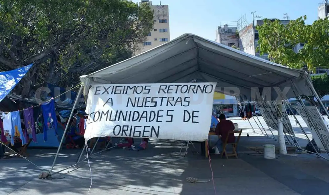 Tres mil desplazados se quedan sin alimentos