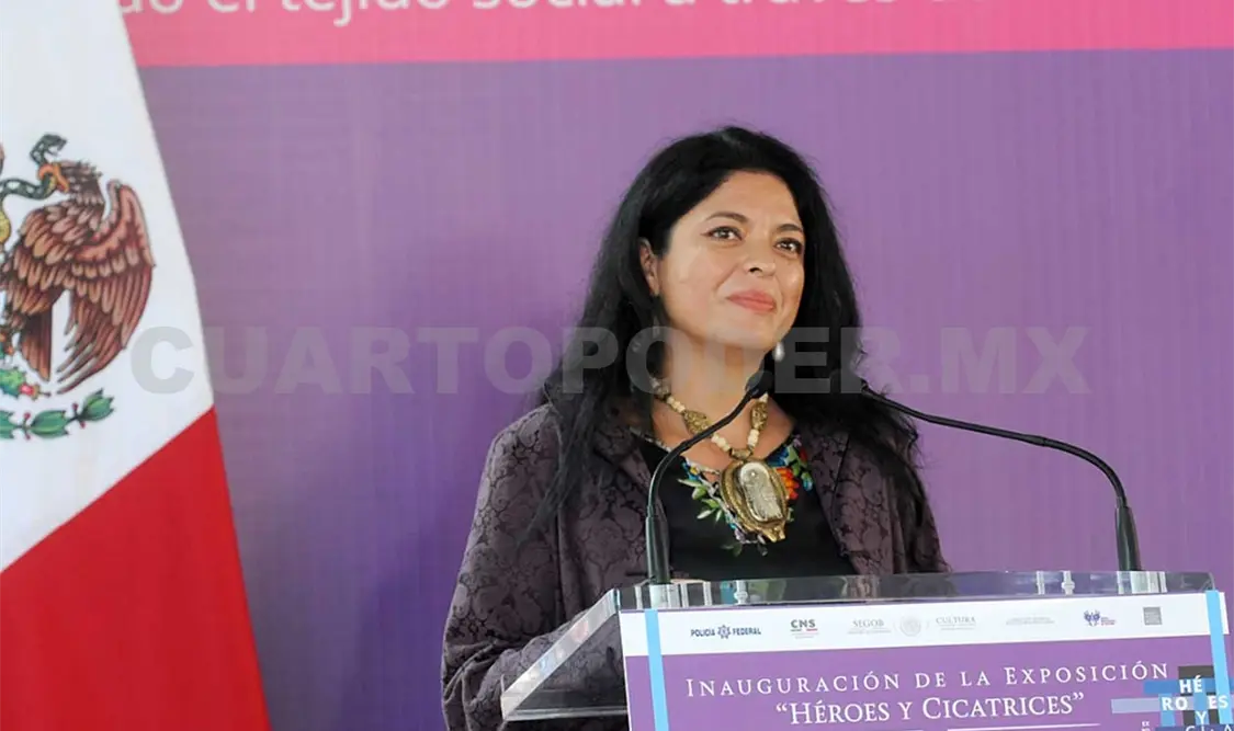 Alejandra Frausto, titular de la Secretaría de Cultura. Cortesía