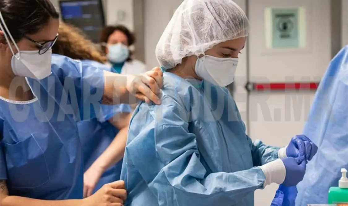La legisladora local Valeria Santiago aseguró que el trabajo de los profesionales de la salud es un ejemplo de esfuerzo, ética y dedicación. CP