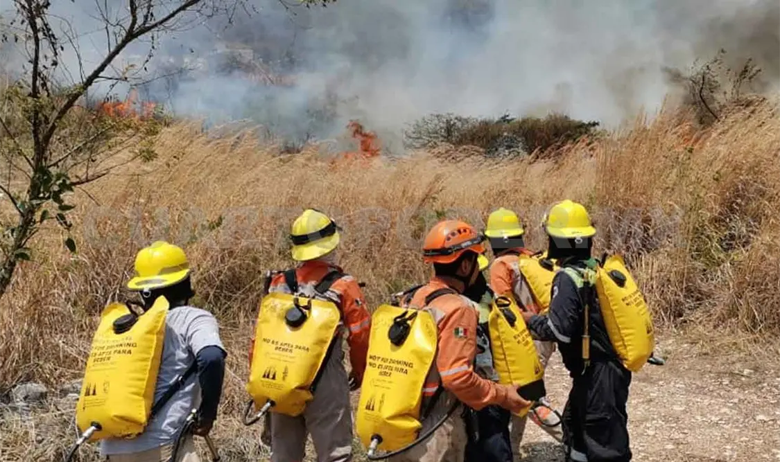 Protección Civil registra 384 incendios en Tuxtla