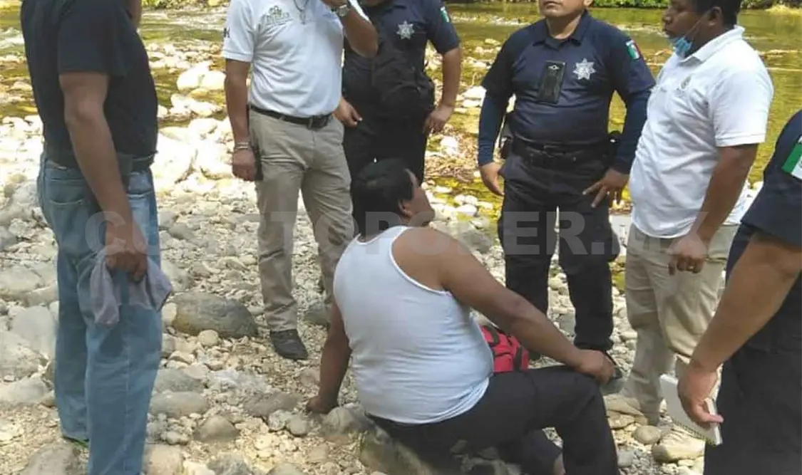 Rescatan a turista en balneario Nututún